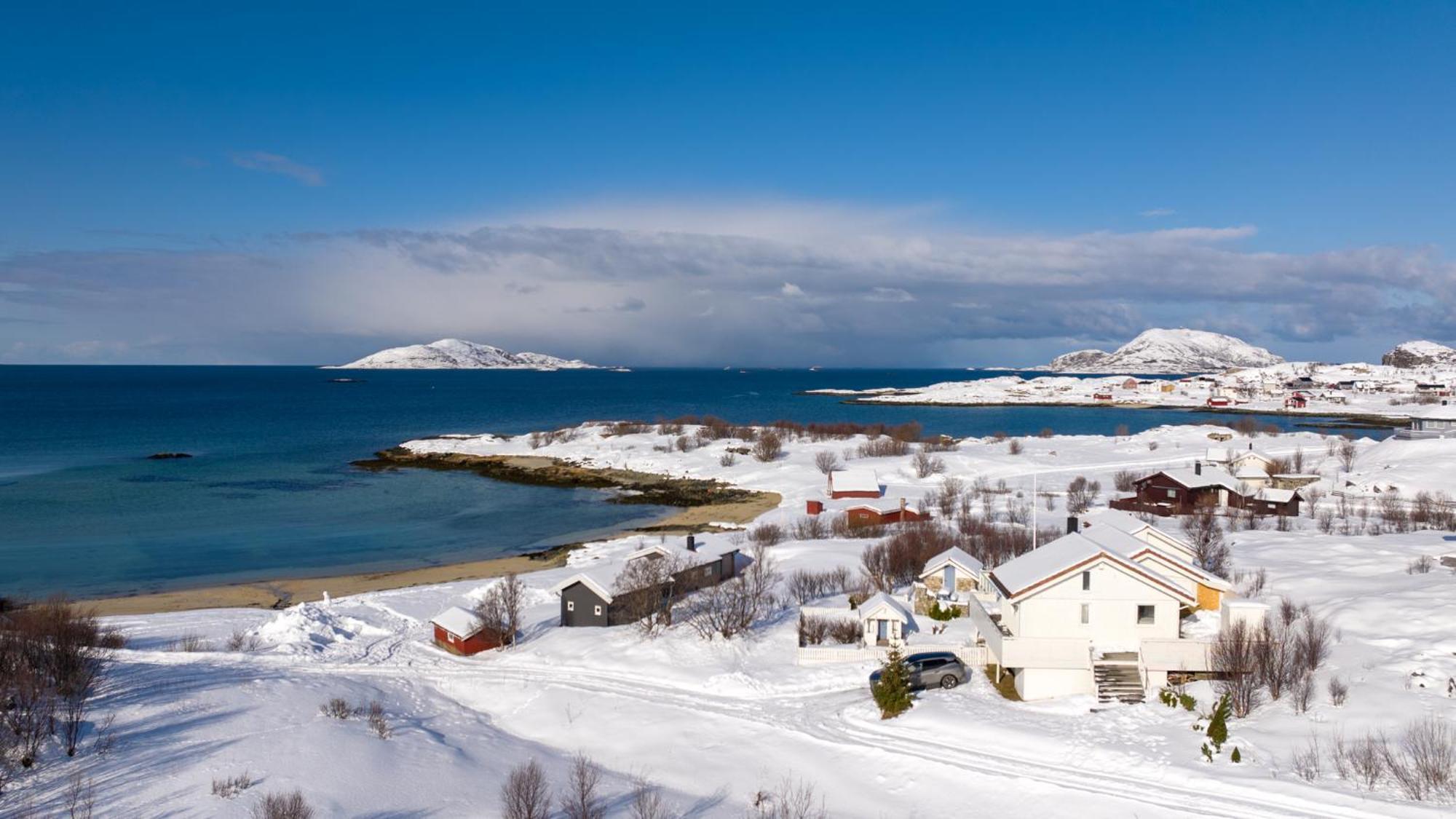 Brensholmen Beach House Тромсё Экстерьер фото