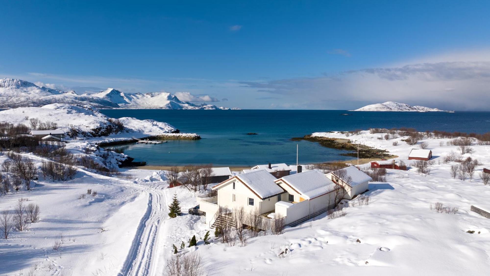 Brensholmen Beach House Тромсё Экстерьер фото